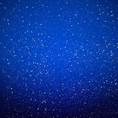 Winter background with snowflakes