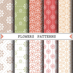 flower vector pattern,pattern fills, web page background,surface