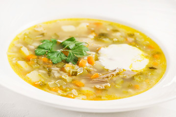 barley soup