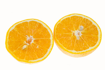 Fototapeta premium slice of orange fruit 