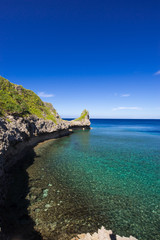 Obraz premium 沖縄の海・真栄田岬 