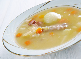 Pea soup