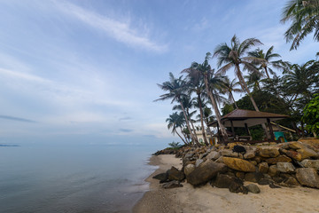 Koh Phangan beach sunrise Thailand