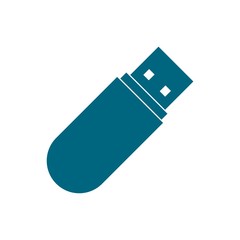 USB blue icon