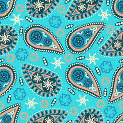 Paisley ornament seamless
