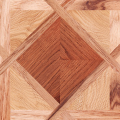 The pattern of the floorboard on the parquet background