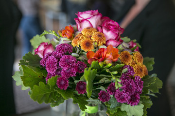 Blumenstrauß bunt
