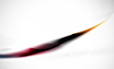 Wave abstract background. Business hi-tech presentation template or advertising layout