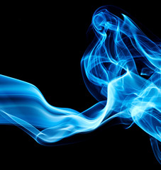 Fototapeta premium Blue smoke