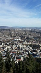 Tbilisi air view