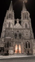 Fototapeta premium Dom in Regensburg