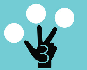 Obraz premium 3 cose e concetti chiave