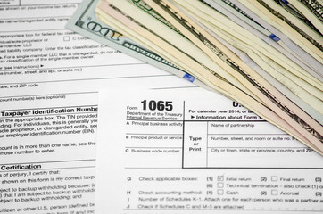 Tax forms 1065
