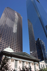 Philadelphie, gratte-ciel du quartier des affaires, USA