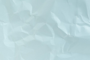 Obraz premium creased paper texture - blue paper sheet