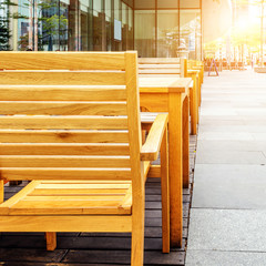 The streets of Guangzhou city square