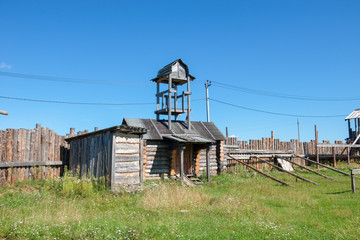 The observation deck on the fortress wall