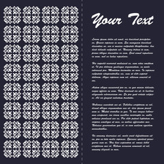 Vintage style brochure template design with modern art eastern elements and ornament, pages layouts in color, classic colors and creative solutions for design and decoration - postcard, menus and more