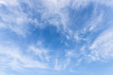 blue sky with cloud