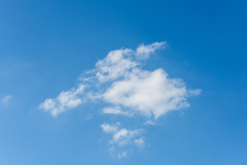 blue sky with cloud