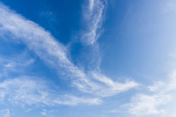 blue sky with cloud