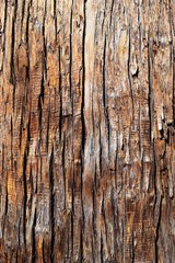 表皮のテクスチャ／背景用素材として使用できる写真です。樹齢350～500年の大きな杉の木の表皮を撮影した写真です。
