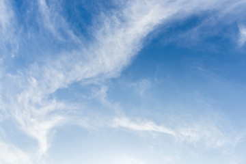 blue sky with cloud