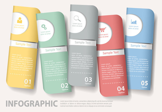 Design clean banners template/graphic. can be used for workflow, layout, daigram