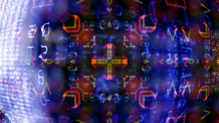 Futuristic Technology Screen 10503
