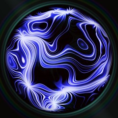 Abstract decorative magic sphere - pattern 