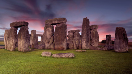 Stonehenge sunset