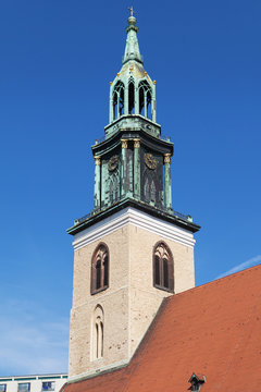 Marienkirche bell tower in Berlin