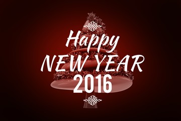 Composite image of new year graphic