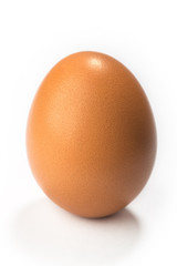 egg on a white background