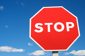 Obraz premium Stop signal