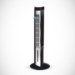 tower fan - vector