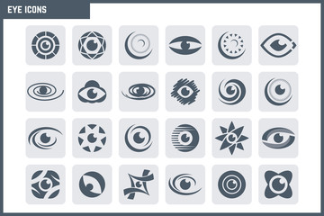Vector Eye Icon Set