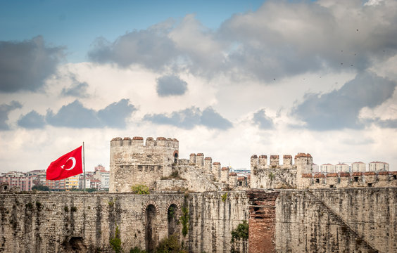 Yedikule Fortress in Fatih, Istanbul City, Turkey
