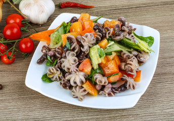 Octopus salad