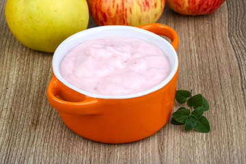 Srawberry yoghurt