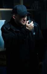 Patrolling the area