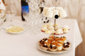 Sweet food on the table