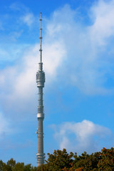 Ostankino Tower in Moscow