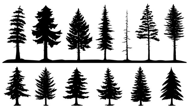 29765 Forest Silhouette Tattoo Images Stock Photos  Vectors   Shutterstock