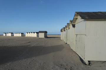 Cabane de plage,Normandie