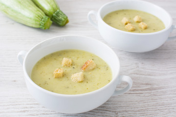 Zucchini soup