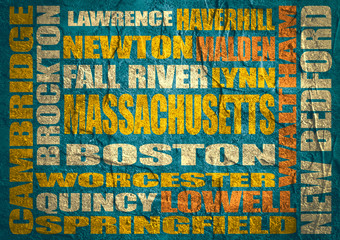 Massachusetts state cities list