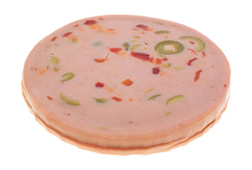 Olive loaf luncheon meat