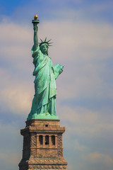 Obraz na płótnie Canvas New York City.The Statue of Liberty