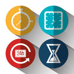 Time,clock, watch icon